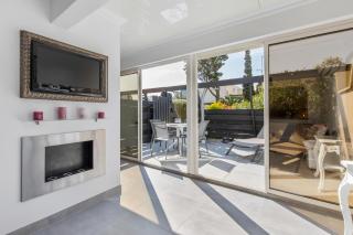 Villa Delizzia - terrasse - parking - Port Nature - Village Naturiste - Cap d'Agde - 2