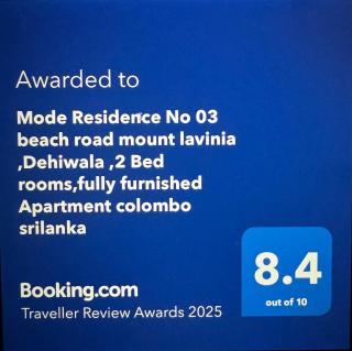 Mode Residence No 03 beach road mount lavinia ,Dehiwala ,2 Bed rooms,fully furnished Apartment colombo srilanka - 4