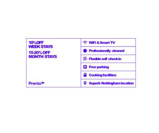 3 Bedroom House - Well Presented - Spacious - Flexible Check in - Free Parking - Nottingham - 4