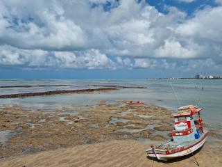 Flat Frente Mar c Limpeza Diária | R608 - Maceió - 9