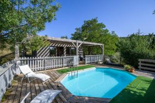Maison - piscine - Vue vignobles coeur de nature - Roquetaillade - 9