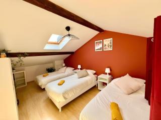 BnGo I Maison Mimosa I Jardin, 3 chambres, 9 personnes - Villeurbanne - 7