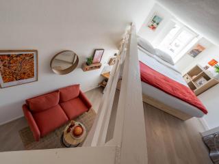 BnGo I L'Élégant I Duplex Croix-Rousse vue sur Fourvière, 2 personnes, Cosy et moderne - Lione - 5