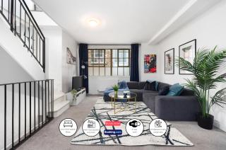 Two-bedroom Apartment Short Term Rental & Flexible Renting Hackney with Free WiFi and Roof Terrace! - 0