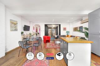 Large 2 Bedroom Warehouse Apartment Short Term Rental & Flexible Renting Hoxton With Free Wi-Fi - Londra - 0