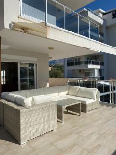 Alanya Kestel 100 qm Teras, Pool - Alanya - 8