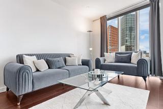 18th Floor Luxury 2 Bedroom, 2 Bathroom Sky View with Rooftop Access & Gym! Unbeatable Experience & Extreme Value! - Londra - 4