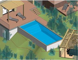 Casa PETRA, typique en pierres au coeur du maquis, 2 pers, Piscine - 0