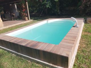 Sítio com piscina, na estrada de Aldeia Velha e rio a frente da porteira - 8