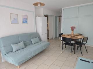 Plage des Chalets appartement T2+terrasse - Gruissan - 8