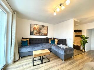 YAY - 58m2 Apartment am Bahnhof - Smart TV - Internet - Kaffee - Waschmaschine - Trockner - 7