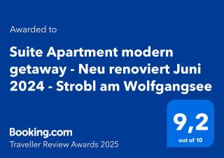 Suite Apartment modern getaway - Neu renoviert - Strobl am Wolfgangsee - Strobl - 9