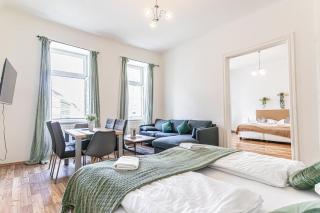 Chic Rooms in Shared 2BR Apartment for Long stays - 15 min to Center - Wenen - 6