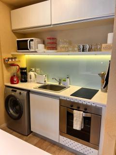 Studio para 4 en Palermo Cochera Piscina Laundry - 8