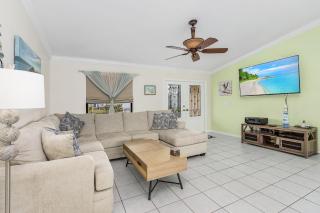 Family-friendly salt water electric-heated pool home with Gulf access - Villa Mahana - Cape Coral - 5