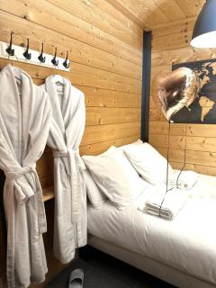 EX Cabane luxe spa privé détente animaux - 7