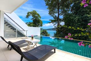 Private 3-Storey Pool Villa Atika 10, for 7, views of Patong Bay - Patong - 0
