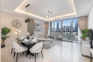 A FREE HOUSEKEEPING VISIT FOR EVERY STAY BETWEEN THE 16TH FEB AND THE 16TH MAR - StayShort - 3 Bedroom Apartment in Sterling West with Full Burj Khalifa Views - 4