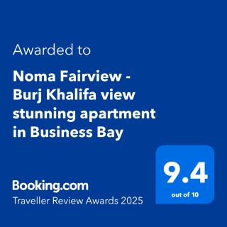 Noma Fairview - Burj Khalifa view stunning apartment in Business Bay - Dubai - 9