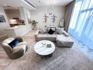 Luxury 1BR Suite with Direct Burj Al Arab View - 1