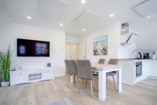 Lichtmeer - Helle & moderne Ferienwohnung direkt am Meer - Nordstrand - 8