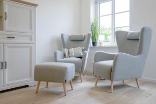 Sonnenterrasse - Helle & moderne Ferienwohnung am Meer - Nordstrand - 5