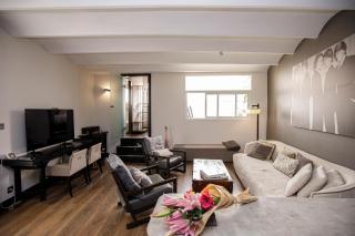 luminous top floor apartment with terrace - Barcelone - 0