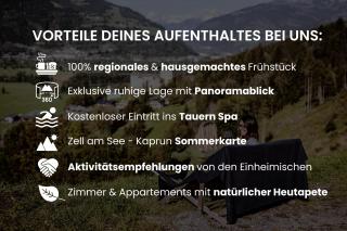 Panorama Hotel Guggenbichl - inkl Sommerkarte, einmaliger Eintritt ins Tauern Spa & bester Ausblick über Kaprun - Kaprun - 9