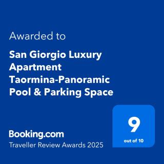 San Giorgio Luxury Apartment Taormina-Panoramic Pool & Parking Space - Taormina - 9