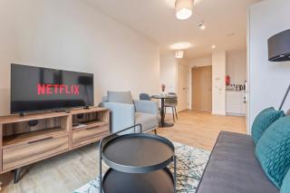 Central Birmingham Stay Apartment with Wifi - Birmingham - 1