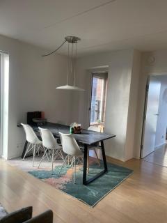 Best Private Seaview Apartment - 2 Balconies, 11th Floor, Elevator, Friendly Lively Area - Arhus - 5