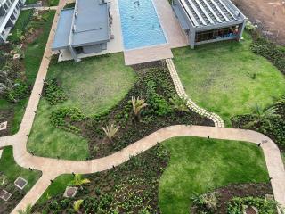 Pool & Mountain View Luxury Serviced Apartments at Minissy - Moka - 7