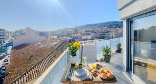 L'Escale Sètoise , Terrasse, Vue Mont St Clair - 5