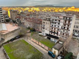 4 personnes appart 60 m2 terrasse 35m2 séjour sud 2 vraies chambres gare Saint-Charles Université - Marselha - 9