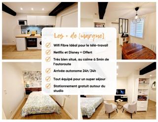 Studio entièrement équipé - Cailloux-sur-Fontaines - 9