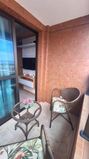 Apartamento com 2 suítes, varanda, vista mar, infraestrutura - 3