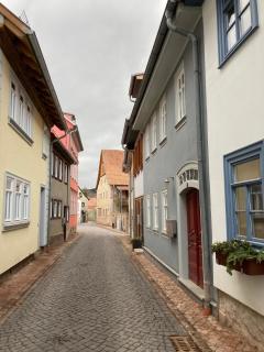 Altstadtwohnung mit Flair, 2 Zimmer, Küche, Bad, Kamin, 50 qm - Arnstadt - 6