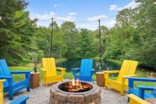The Lazy Bear Cabin Dome Hot Tub Sauna & More - Albrightsville - 1