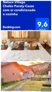 Nature Village Chalés Paraty-Casas com ar condicionado e cozinha - 2