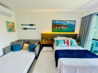 Flat Térreo no Malia Beach Experience - 7
