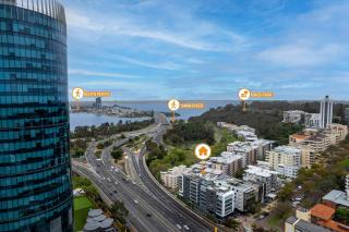 City Views & Resort-Style Living Pool Tennis & Parking - Perth - 9