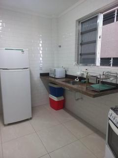 Lindo apartamento pé na areia - Praia Grande - Varanda - Elevador - Praia Grande - 7