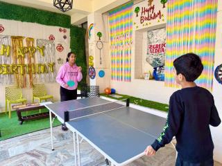 kasauli Auriga 2BHK Villa Pvt Stay I Open Air Terrace I Kitchen Livingroom I Lawn Bonfire I Gaming Zone - Kasauli - 6