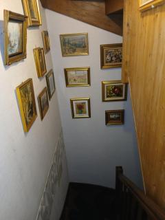 Chambre "Ombre d'acajou" à l'étage bien équipée chez Fred - Gorron - 6