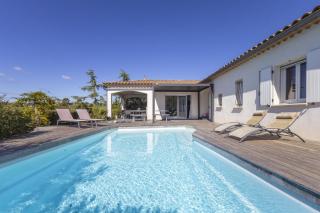 Entre les Vignes 6p private pool - 9