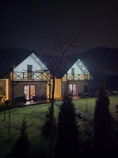 Domki pod lasem Gorce z kominkiem i jacuzzi - Ochotnica Dolna - 8