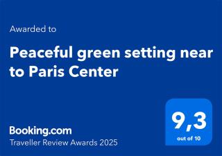 Peaceful green setting near to Paris Center - Pantin - 9