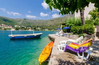 Studio apartment Marija - waterfont with sunbeds! Unique - Zaton - 7