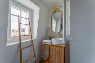 Maison clim jardin Tours centre 8 personnes 4 chambres - 6