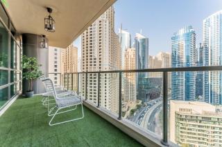 Partial Sea and City View 2BR with Balcony Near Dubai Marina Mall, Marina Quay West, Dubai Marina by Deluxe Holiday Homes - 8